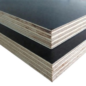 Phenolic shuttering plywood brown film Linyi Supplier