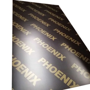 Phenolic shuttering plywood brown film Linyi Supplier