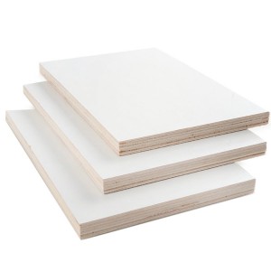 Tablero de melamina con MDF/partículas/madera contrachapada/paneles de bloques /núcleo OSB