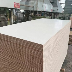 Melamine Board met MDF/Particle/Plywood/Blockboard /OSB Core