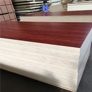 Melamine Board met MDF/Particle/Plywood/Blockboard /OSB Core