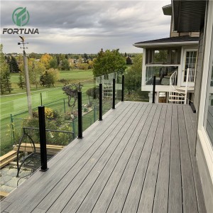 Decking WPC composito in plastica di legno