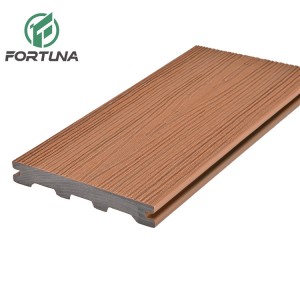 Cubierta de WPC compuesta de madera y plástico